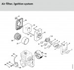 Stihl SR 400 Mistblowers Spare Parts